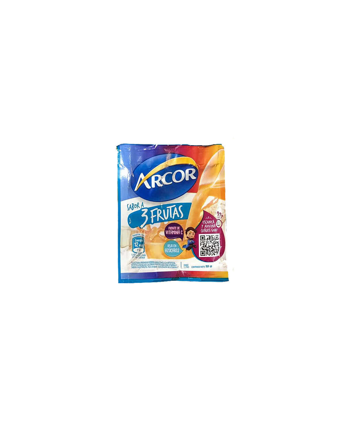 Jugo Arcor 3 Frutas sobre 18 Gs